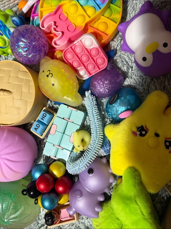 Other - Assortment of fidget toys- squishies, dumpling, clickers, pop it’s, etc.